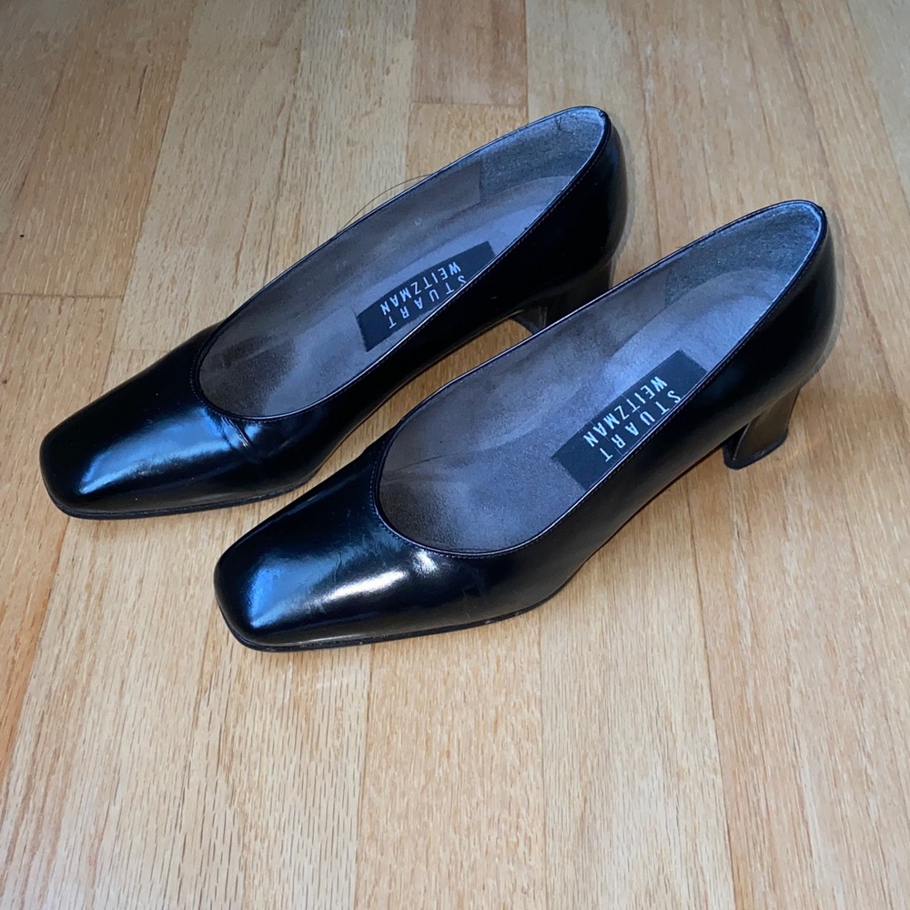 Stuart Weitzman Black Pump Heels